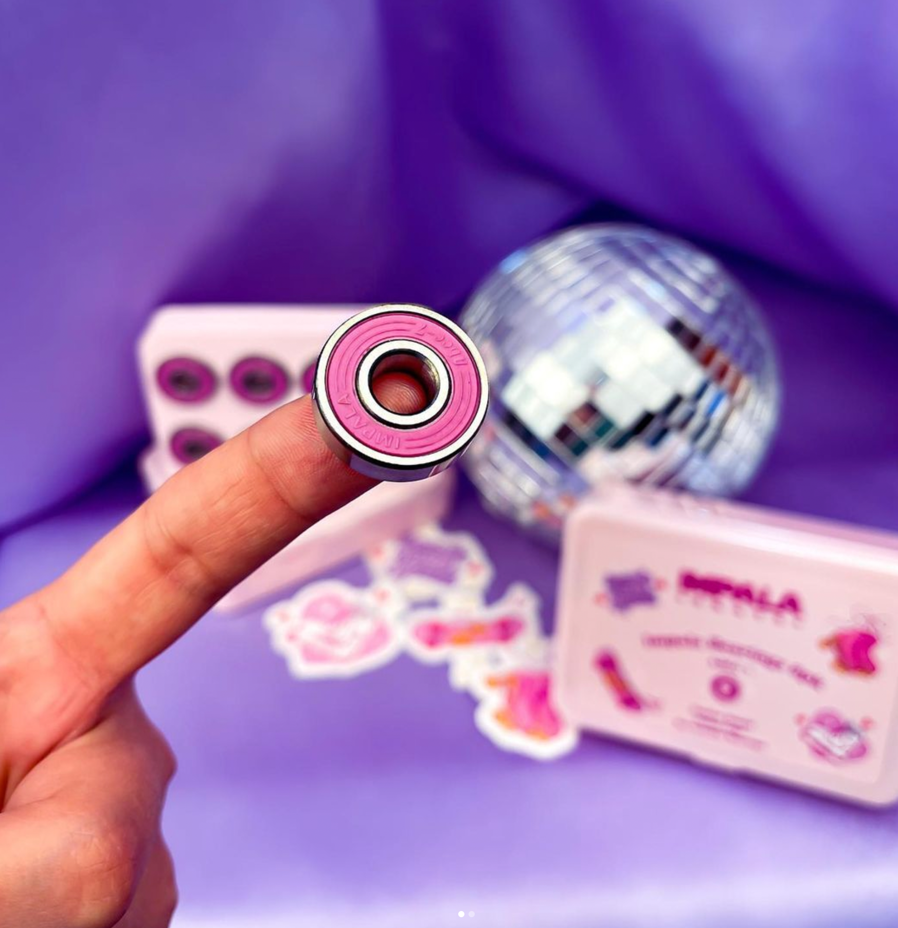 Impala Bearings - PINK - Pigeon's Roller Skate Shop
