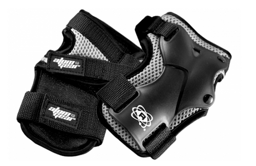 Atom Wrist Guards - BLACK - Pigeon's Roller Skate Shop