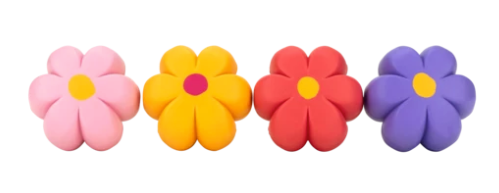 Flower Toe Stops - BRAKE PETAL - Pigeon's Roller Skate Shop