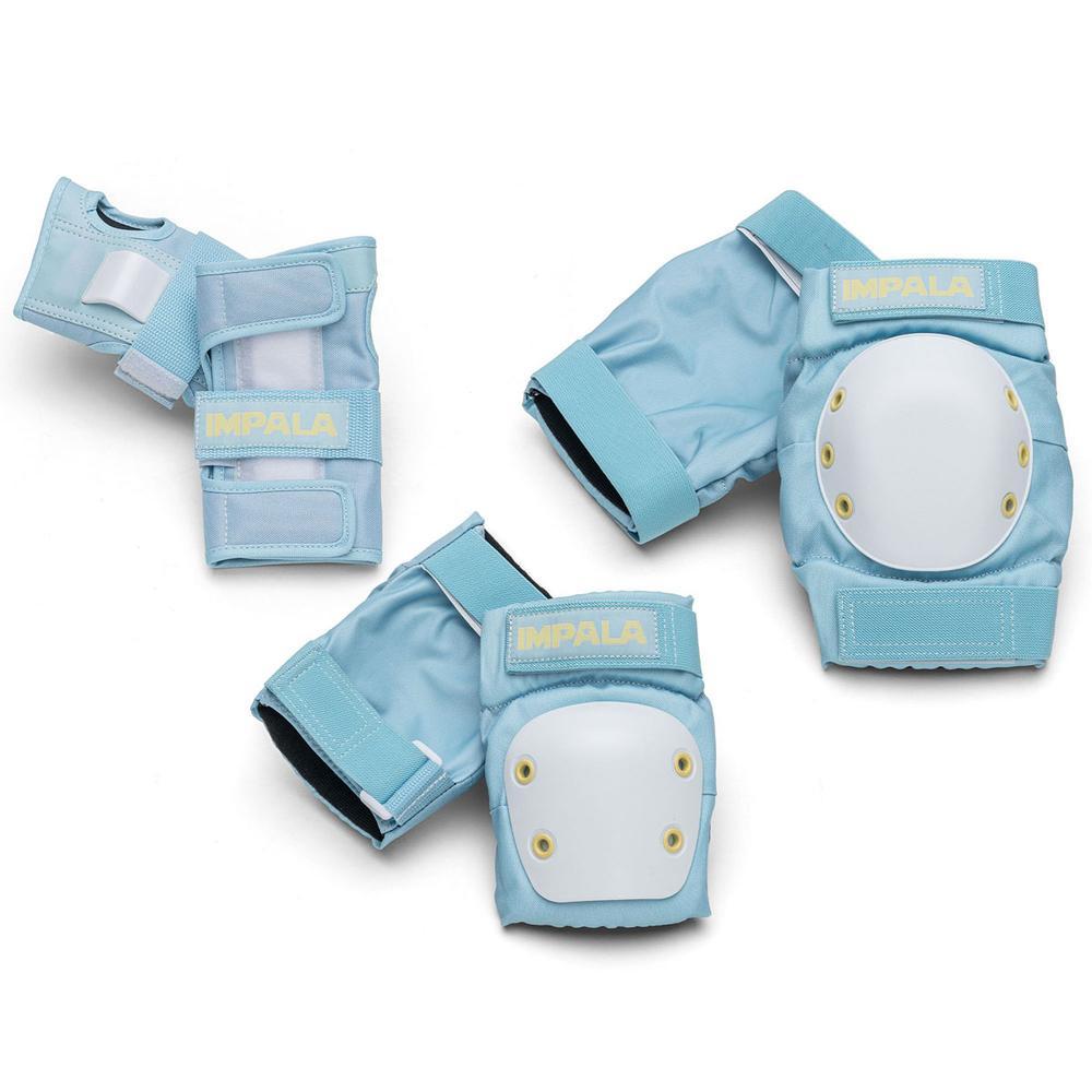 Impala Pad Set - SKY BLUE - Pigeon's Roller Skate Shop