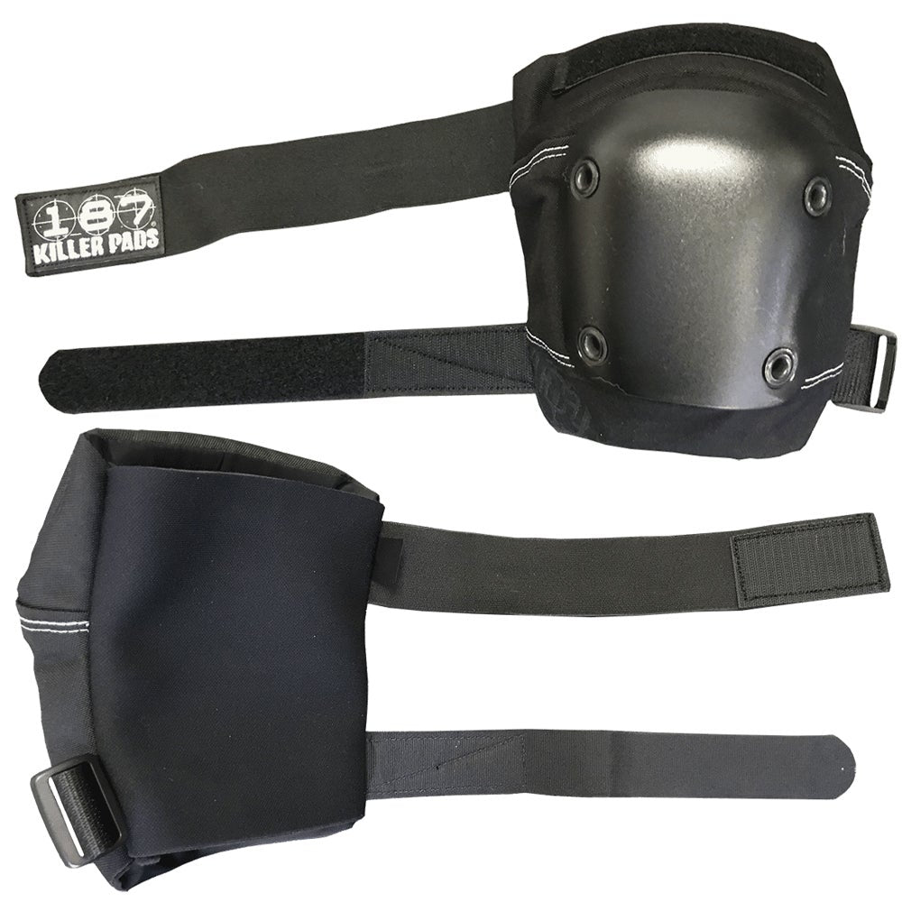 187 Slim Knee Pad - BLACK - Pigeon's Roller Skate Shop