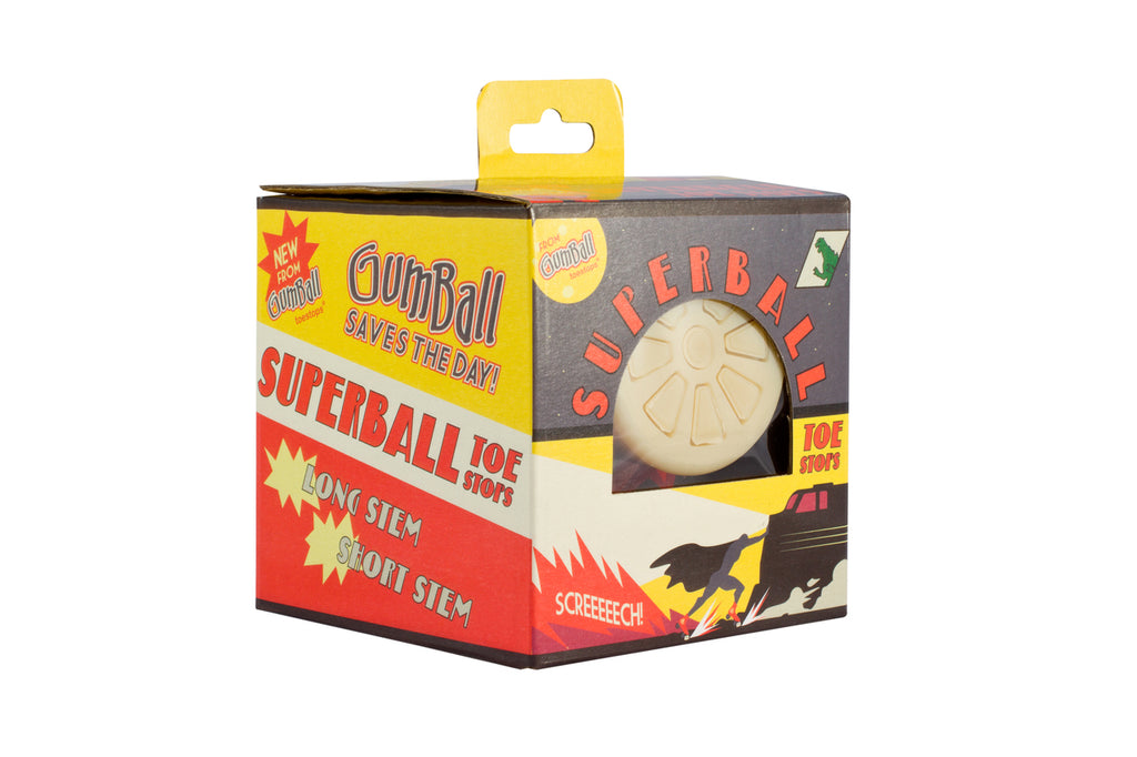 Superball Toe Stops - Pigeon's Roller Skate Shop