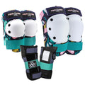 Triple 8 Pad Set - FLORAL - Pigeon's Roller Skate Shop