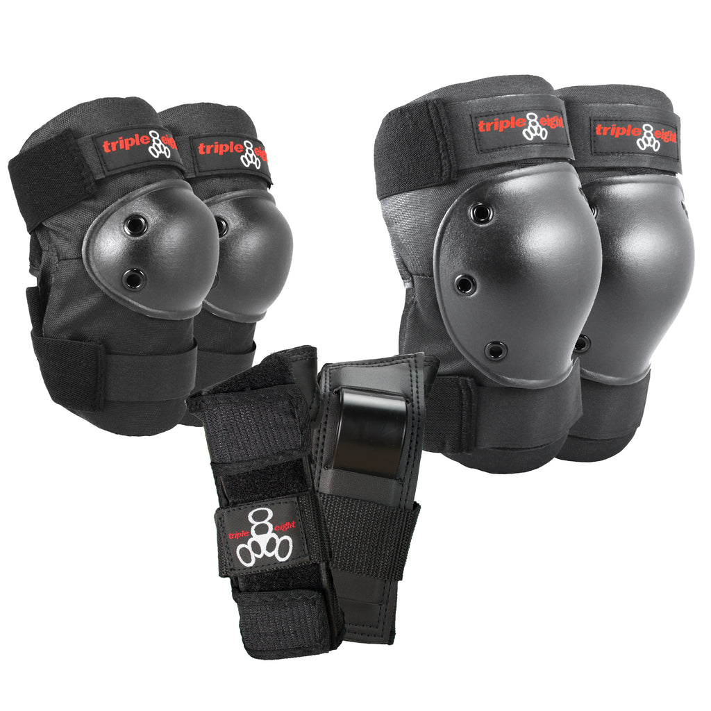 Triple Eight Saver Series Pad Set pour Skate, Bike Burundi Triple Eight Saver Series Pad Set pour Skate, Bike Burundi