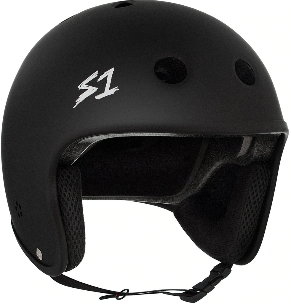 S1 Retro Lifer Helmet - Black Matte - Pigeon's Roller Skate Shop