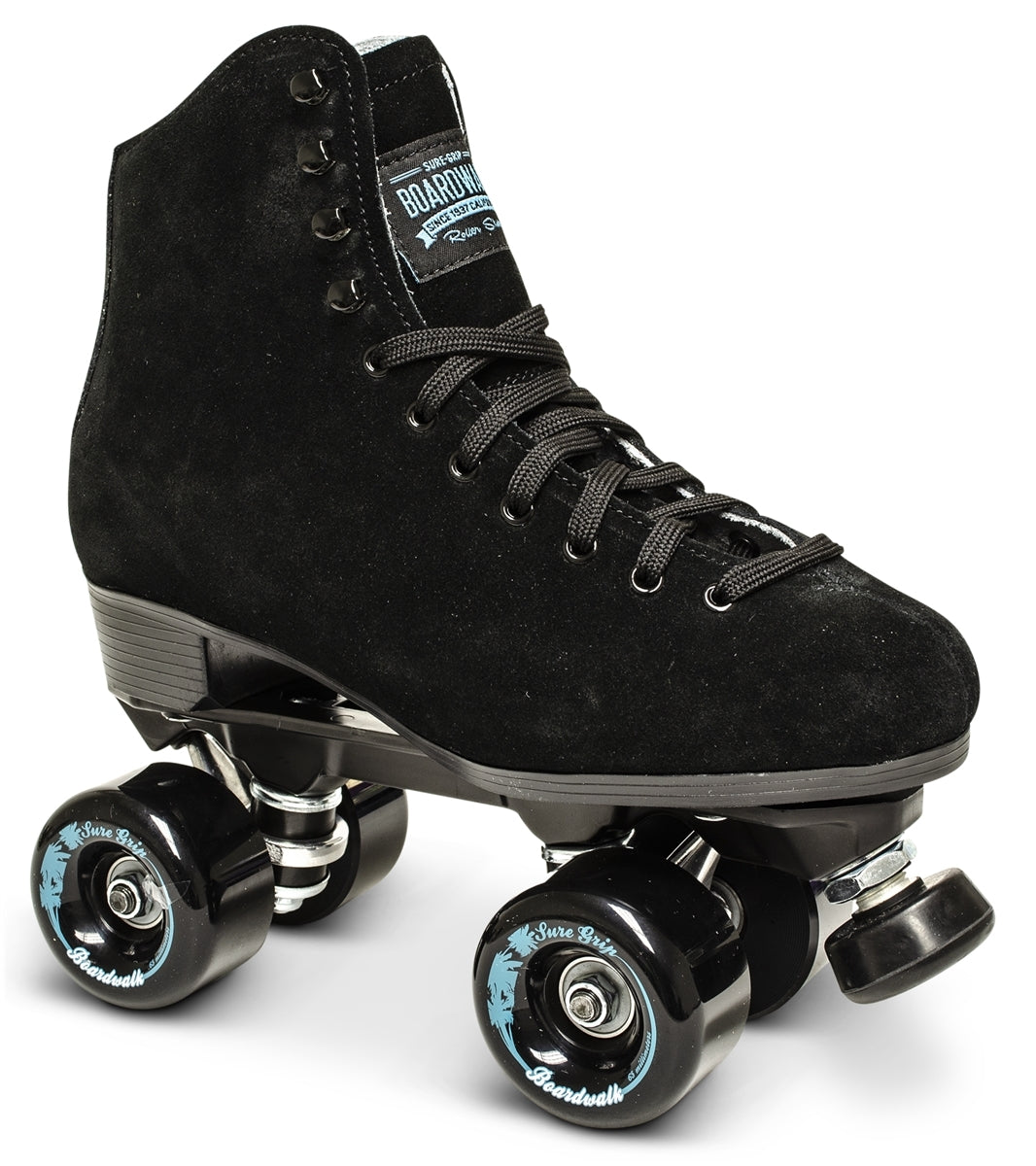 Sure Grip Boardwalk Skates - BLACK - Pigeon's Roller Skate Shop
