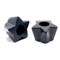 ★ Twinkle Toes Bolt-On Star Stops - BLACK - 