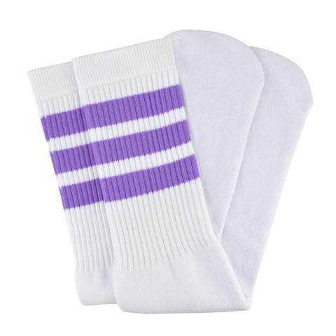 Bont Knee High Skater Tube Socks - DARE YOU PURPLE - Pigeon's Roller Skate Shop