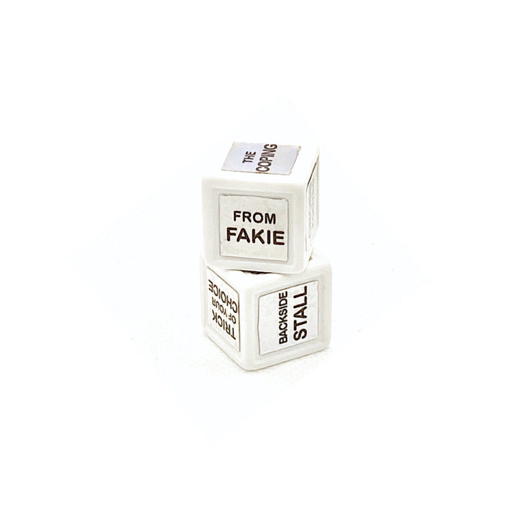 Skatepark Trick Dice! - Pigeon's Roller Skate Shop