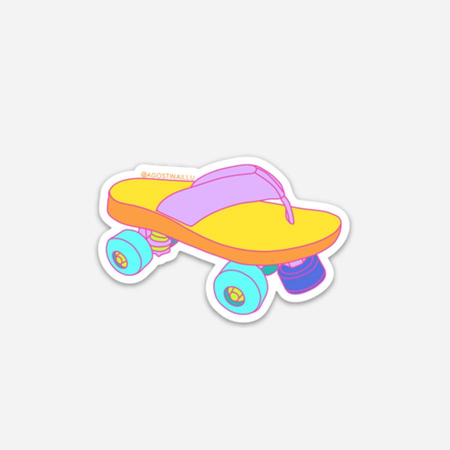 Casual Park Skates Sticker Pack - Pigeon's Roller Skate Shop