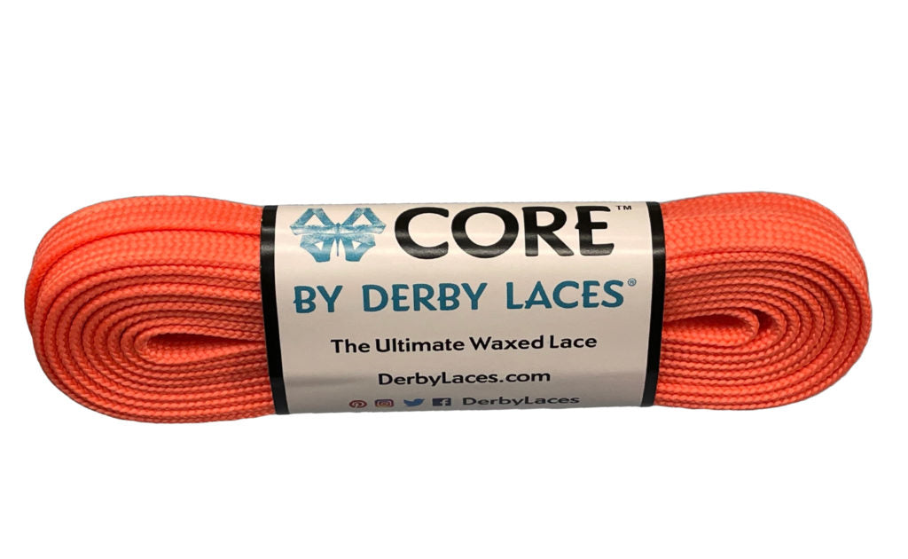 CORE by Derby Laces - CORAL 96" - Pigeon's Roller Skate Shop