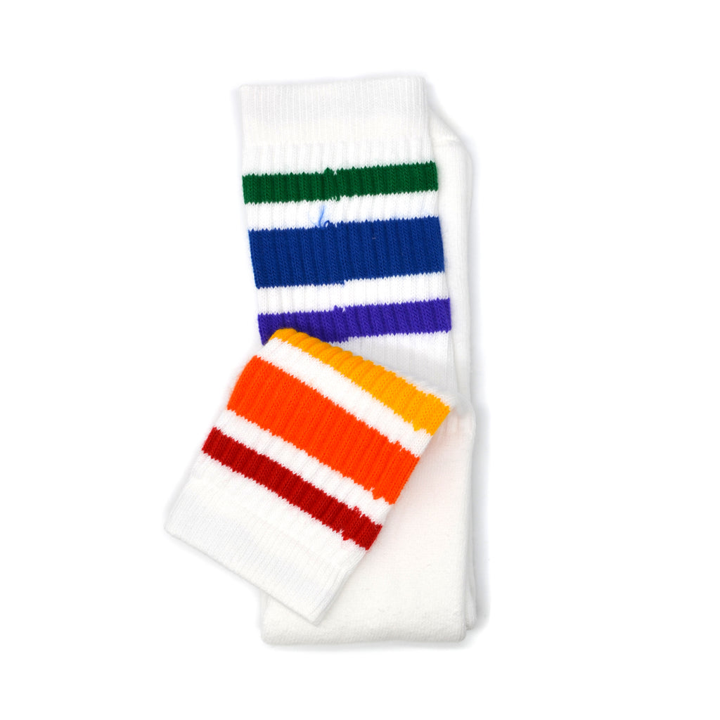 Knee High Pride Socks - COURAGE - Pigeon's Roller Skate Shop