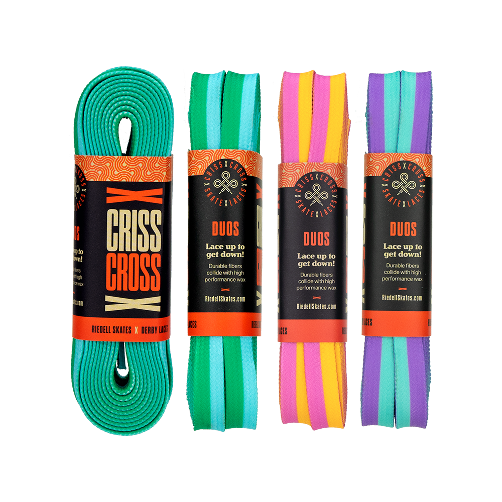 Criss Cross Laces - DUOS - Pigeon's Roller Skate Shop