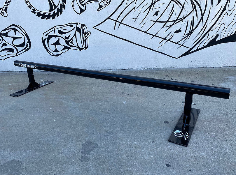 Keen Ramps Adjustable Round Rail (6' Long) Pigeon's Roller Skate Shop