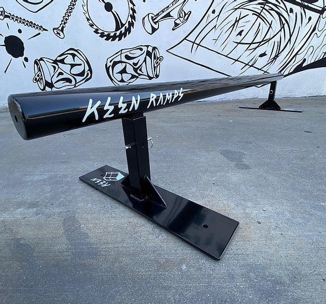 Keen Ramps Adjustable Round Rail (6' Long) - Pigeon's Roller Skate Shop