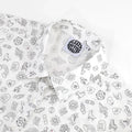 Skate Crop Button Up - KAT - Pigeon's Roller Skate Shop