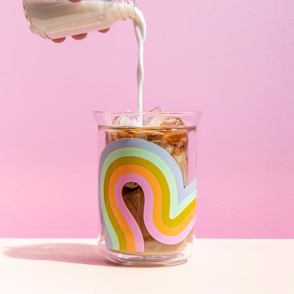 Glass Tumbler - Pigeon's Roller Skate Shop