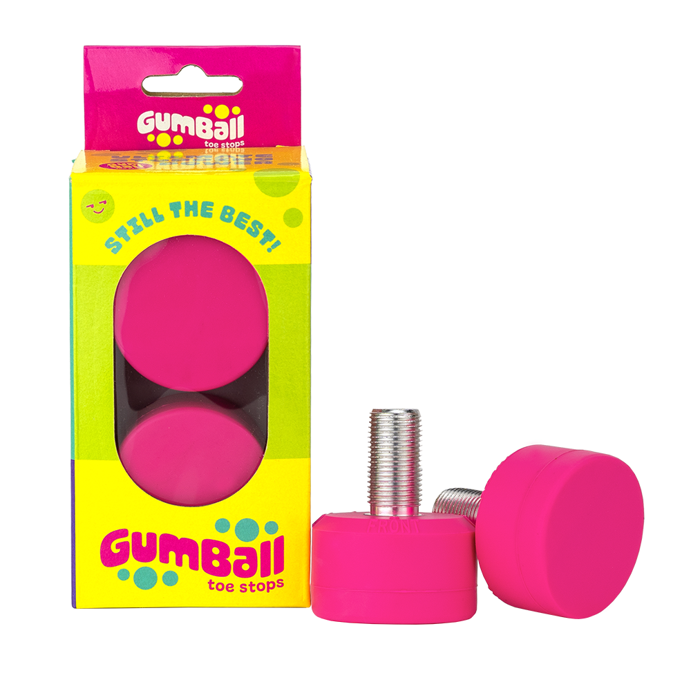 Gumball *Color* Toe Stops - Pigeon's Roller Skate Shop