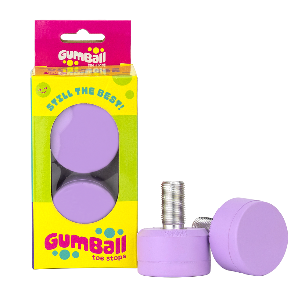 Gumball *Color* Toe Stops - Pigeon's Roller Skate Shop