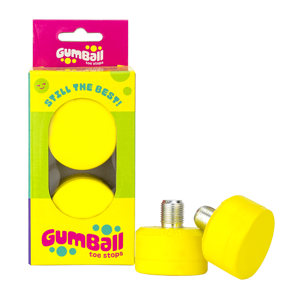 Gumball *Color* Toe Stops - Pigeon's Roller Skate Shop