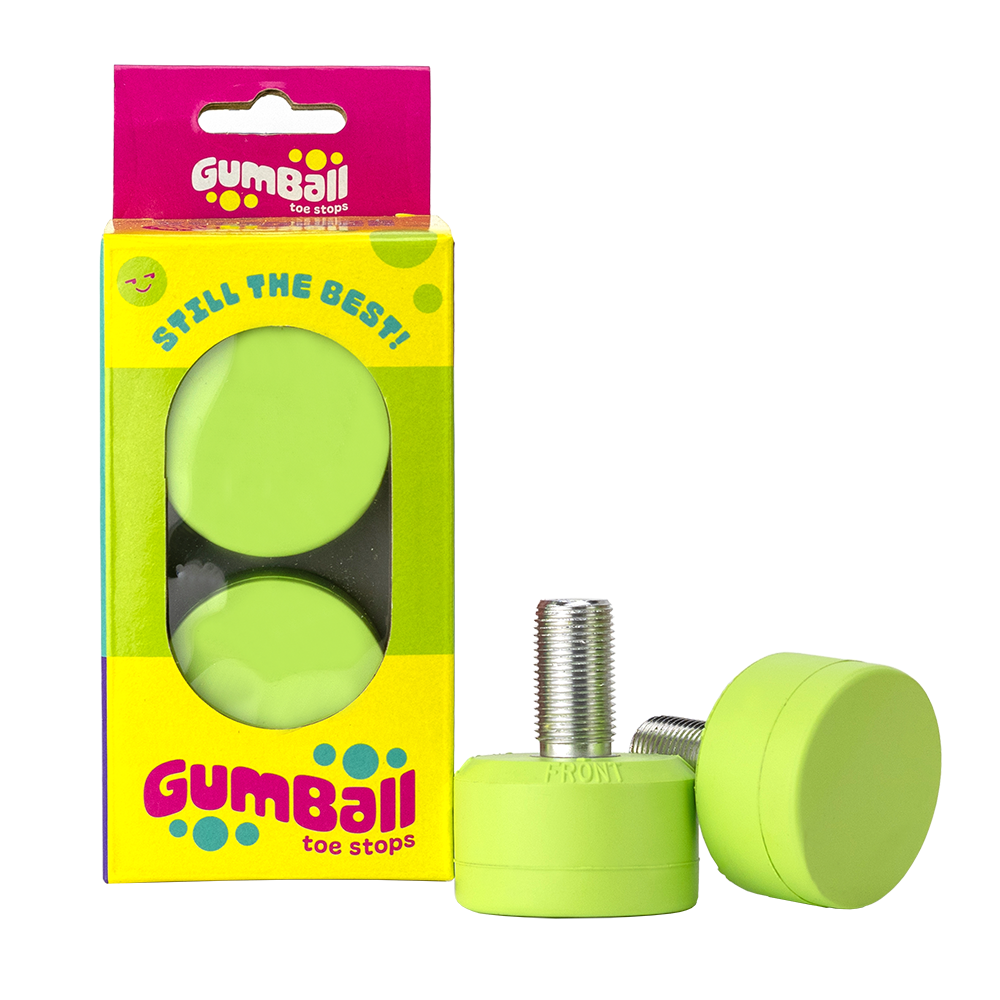 Gumball *Color* Toe Stops - Pigeon's Roller Skate Shop