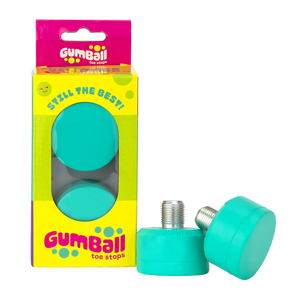 Gumball *Color* Toe Stops - Pigeon's Roller Skate Shop