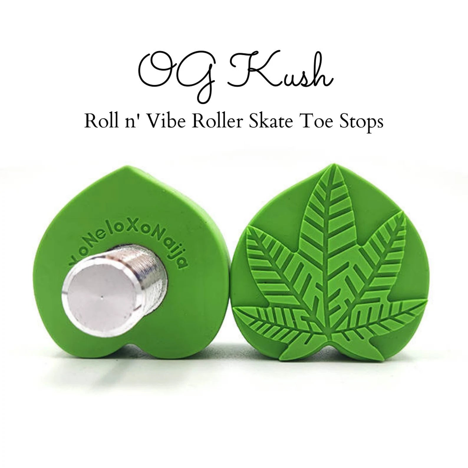 OG Kush Roll n' Vibe Toe Stops - Pigeon's Roller Skate Shop