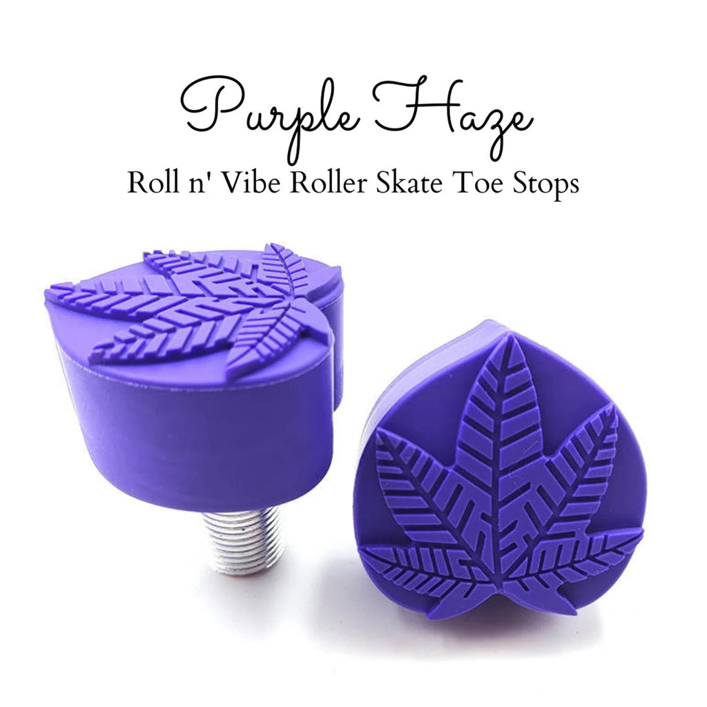 Purple Haze Roll n' Vibe Toe Stops - Pigeon's Roller Skate Shop