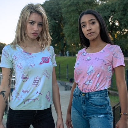 BarbiePatin Universe Spot - FITTED TEE - Pigeon's Roller Skate Shop