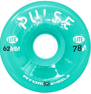 Pulse Lite Outdoor Wheel - AQUA - Pigeon's Roller Skate Shop
