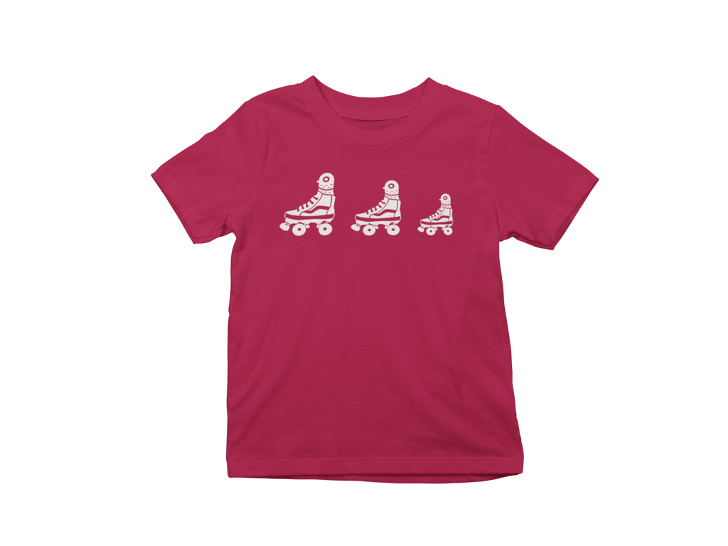 Pigeon Roller Skate Toddler Tee - Pigeon's Roller Skate Shop