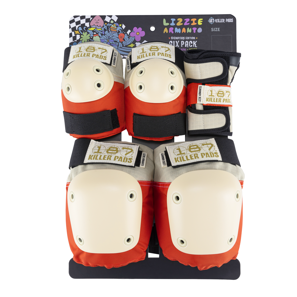 187 6 Pack Pad Set - LIZZIE ARMANTO - Pigeon's Roller Skate Shop