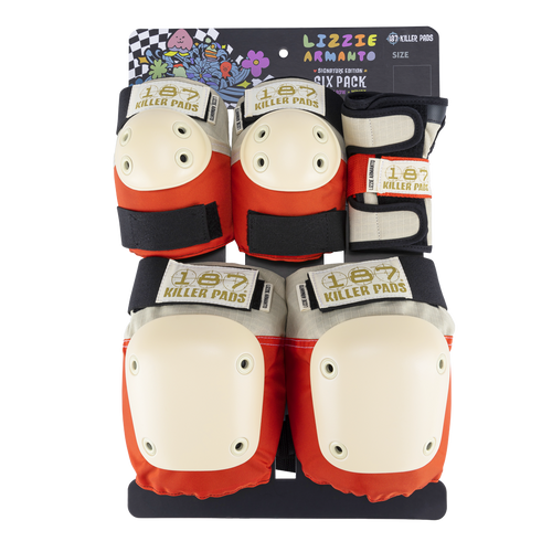187 6 Pack Pad Set - LIZZIE ARMANTO - Pigeon's Roller Skate Shop
