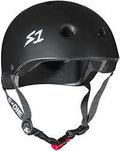 S1 Mini Lifer *KIDS* Helmet - BLACK MATTE - Pigeon's Roller Skate Shop