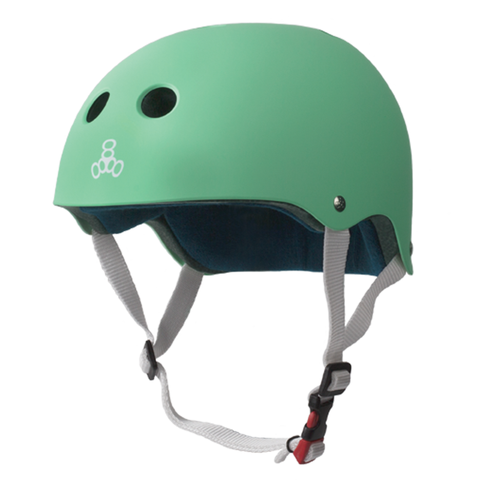 Triple 8 Helmet - MINT RUBBER - Pigeon's Roller Skate Shop