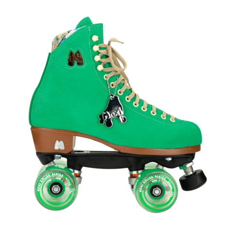 Moxi Lolly Skates - GREEN APPLE - Pigeon's Roller Skate Shop