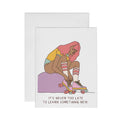 Never Too Late Card - Pigeon's Roller Skate Shop
