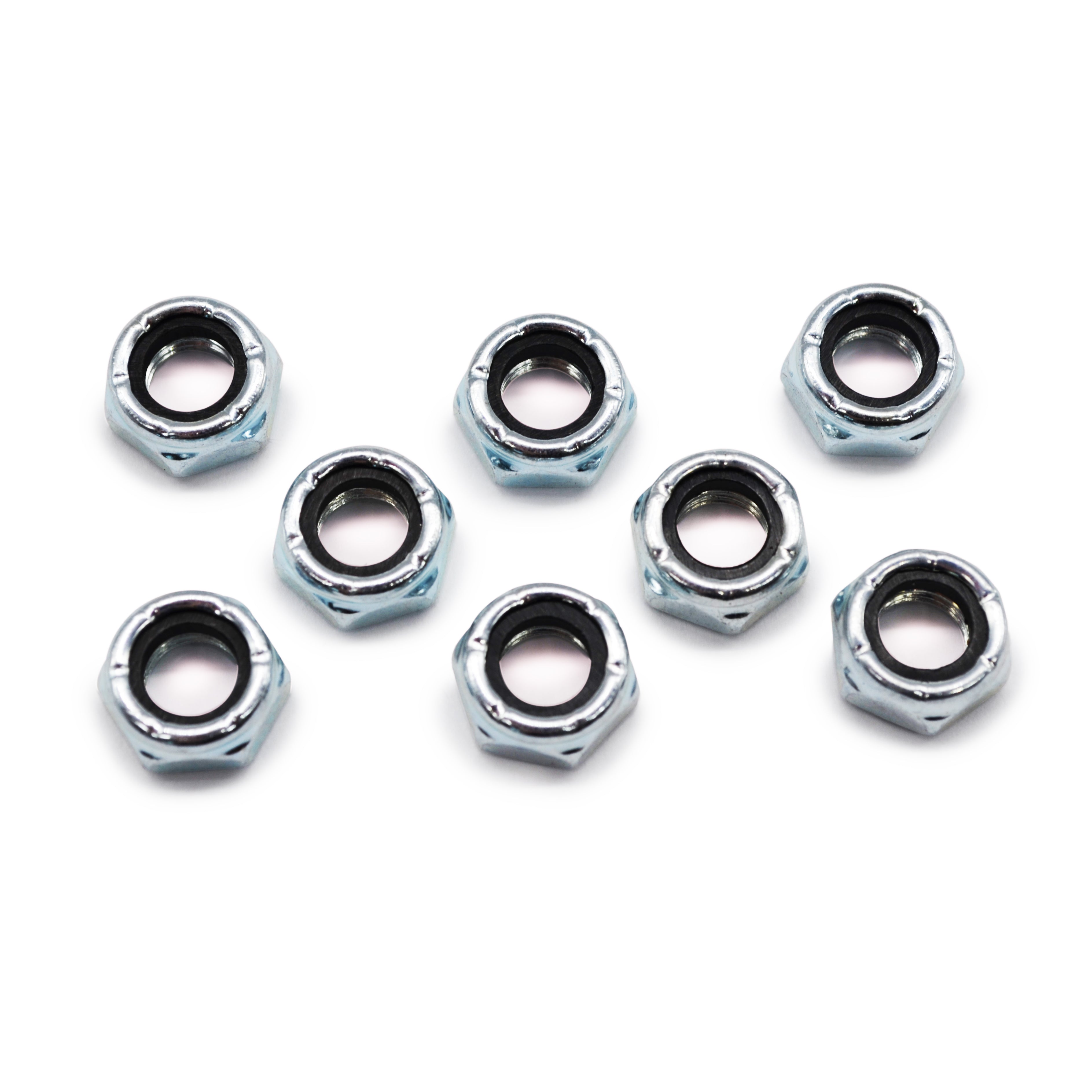 Axle Nut 8 Pack - 8MM - Pigeon's Roller Skate Shop