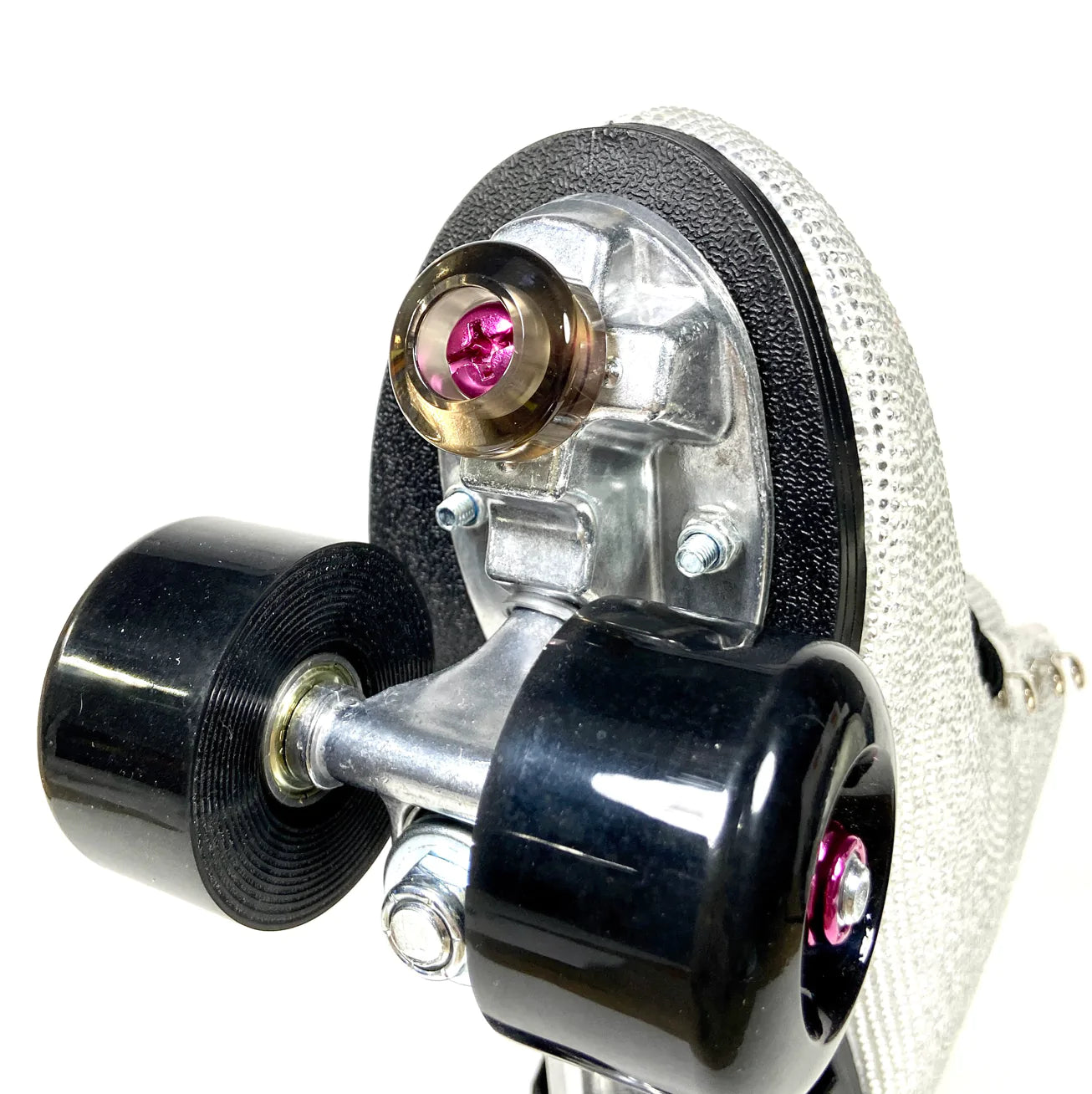 Pink Metallic Bolts / Screws for Bolt-on Toe Stops & Toe Plugs (5/16"), Pair - Pigeon's Roller Skate Shop