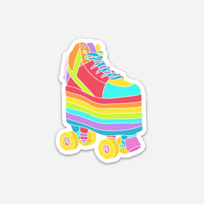 Rink Party Sticker Pack - Pigeon's Roller Skate Shop