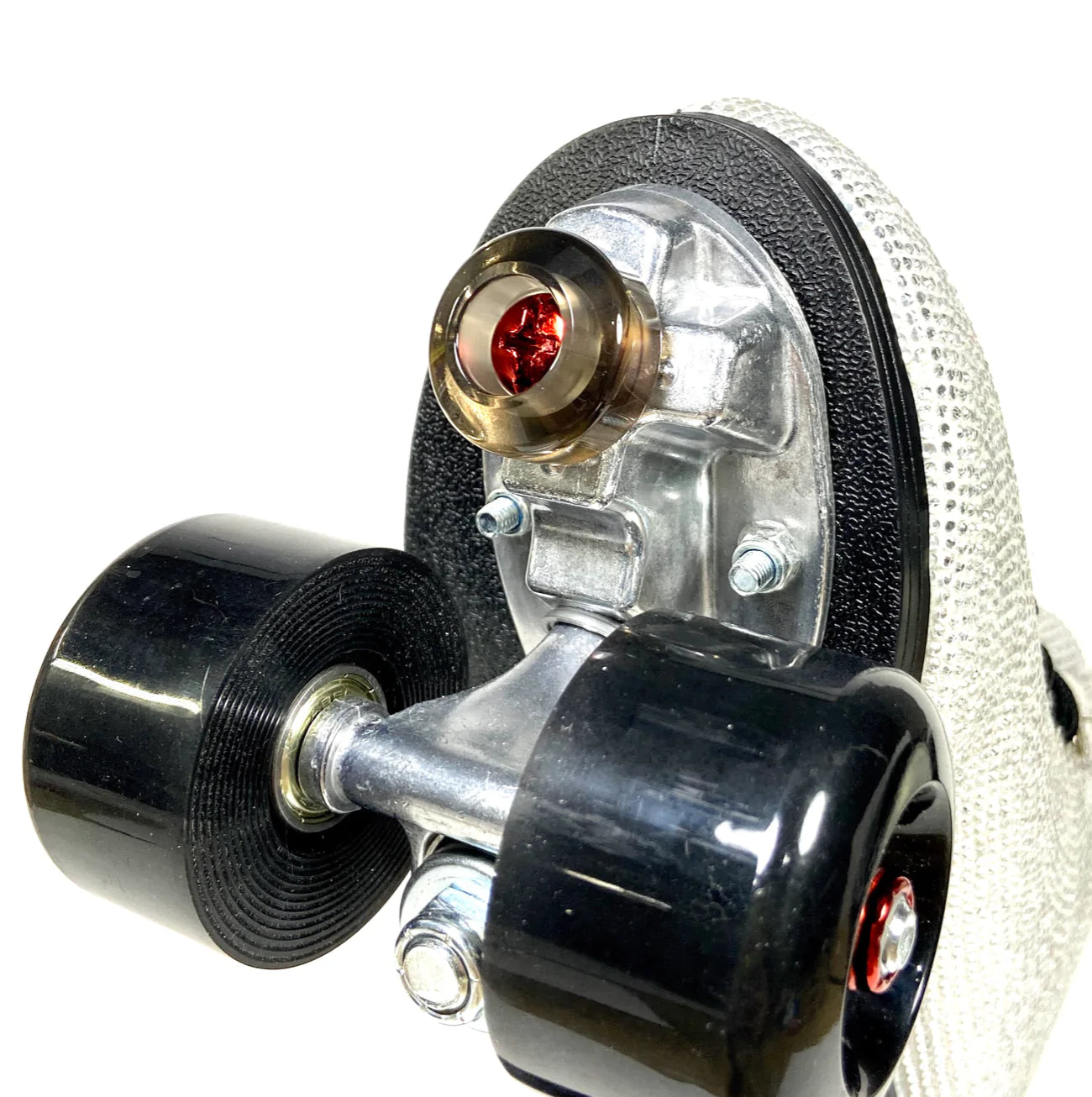 Red Metallic Bolts / Screws for Bolt-on Toe Stops & Toe Plugs (5/16"), Pair - Pigeon's Roller Skate Shop