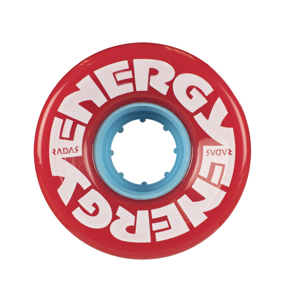 Energy Wheels- Red 57mm (8-pack) - Pigeon's Roller Skate Shop