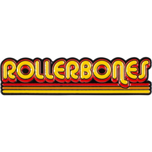 Rollerbones Lapel Pin - Pigeon's Roller Skate Shop