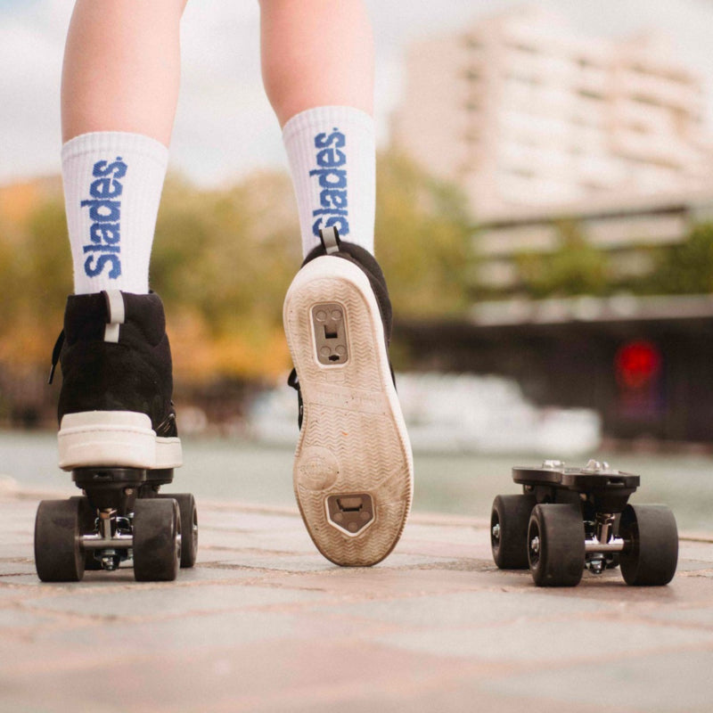 Slades S-Quad - BLACK - Pigeon's Roller Skate Shop