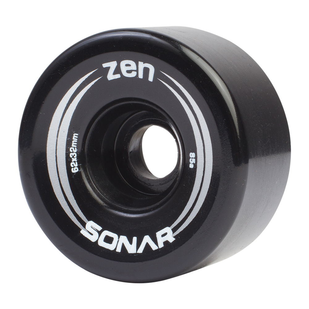 Riedell 135 Zone Roller Skate BLACK Pigeon's Roller Skate Shop